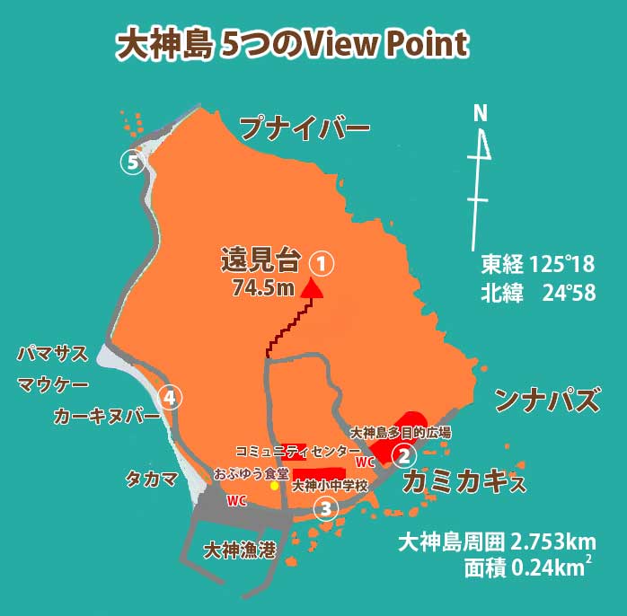 大神島マップ