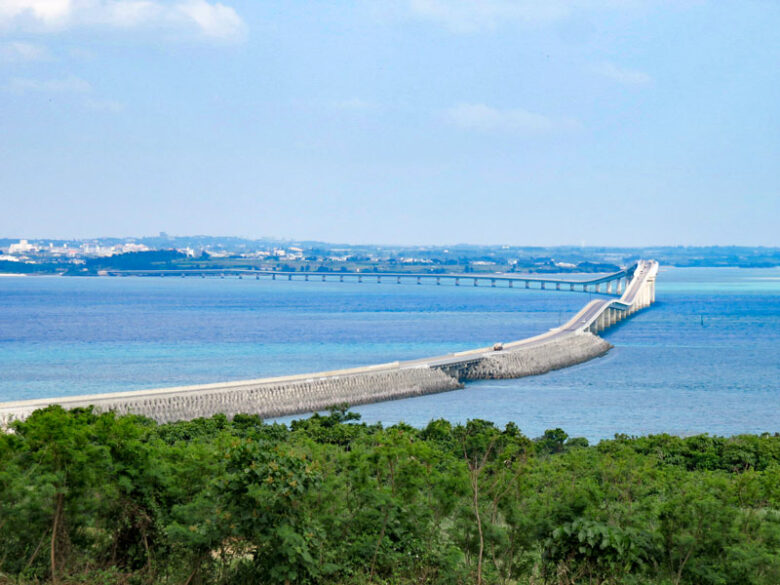 伊良部島からの伊良部大島橋景