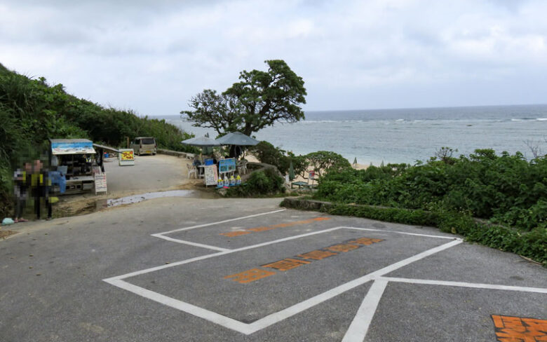 吉野海岸無料駐車場