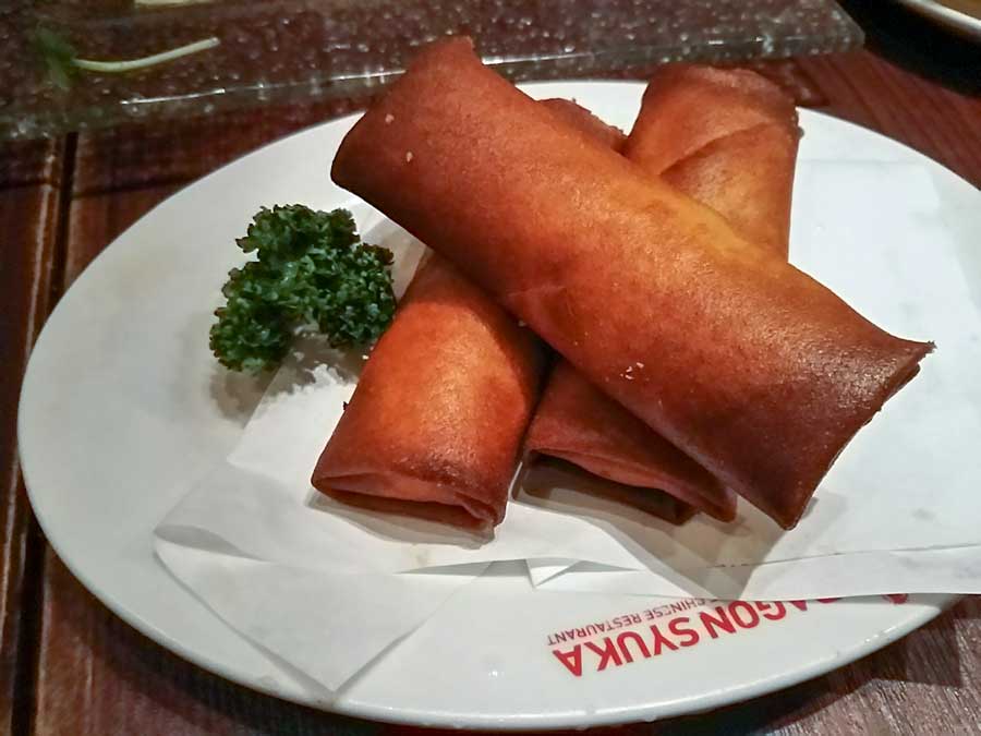 海老クリーム春巻